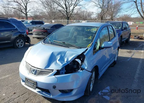 2009 Honda Fit Sport z USA, uszkodzony, nr VIN JHMGE88419S018013
